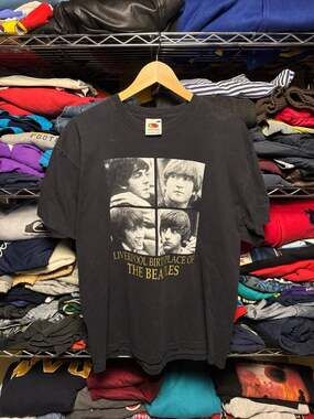 Vintage Fruit of the Loom The Beatles Liverpool Birthplace of The Beatles T-Shir
